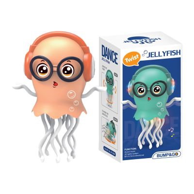 Dancing Octopus Toy - Electric Crawling Interactive Animal, Interactive Entertainment Product Supplies, Unique Charming Appearance Smart Running, Delightful Experience Easy To Carry | for Children Car