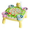 Cute Magnetic Fishing Game for Kids - Electric Rotating Pond with Music & Lights, Multiplayer Educational Toy, Hand-Eye Coordination Game, Indoor Family Fun view 1