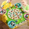 Cute Magnetic Fishing Game for Kids - Electric Rotating Pond with Music & Lights, Multiplayer Educational Toy, Hand-Eye Coordination Game, Indoor Family Fun view 2