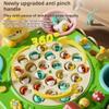 Cute Magnetic Fishing Game for Kids - Electric Rotating Pond with Music & Lights, Multiplayer Educational Toy, Hand-Eye Coordination Game, Indoor Family Fun view 4