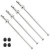 1Set RC Steel Metal Front Rear Drive Shaft CVD Driveshaft for ARR-MA 1/7 for Talion RC Car Upgrade Parts Accessories(Silver) view 1