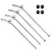 1Set RC Steel Metal Front Rear Drive Shaft CVD Driveshaft for ARR-MA 1/7 for Talion RC Car Upgrade Parts Accessories(Silver) view 3