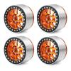 4PCS 2.2" Metal Beadlock 12-Spokes Wheel Rim RC Crawler Car TRX4 TRX6 for Axial SCX10 90046 RR10 for Wraith(Gold) view 1