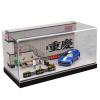 1:64 Scale Chongqing Sunset Restaurant Miniature Scene with Mini Figurine Props, Light-Up, Character Landscape, Suitable for Single Model Vehicle Display, (No Car Included) view 1