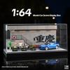 1:64 Scale Chongqing Sunset Restaurant Miniature Scene with Mini Figurine Props, Light-Up, Character Landscape, Suitable for Single Model Vehicle Display, (No Car Included) view 2