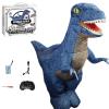 Inflatable RC Dinosaur, 2.4G Remote Control Dinosaur with 360 Rotation & Rapid Auto-Inflation, Large-Scale Walking Inflatable for Indoor/Outdoor Use(Blue) view 1