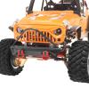 Aluminum Alloy Front Bumper with Electric Winch for M-JX H12Y H12Y+RC Car Upgrade Parts and Accessories(Black) view 3