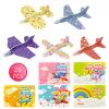 Dayingjiang 28 Pcs Foam Gliders Planes Toys Valentines Day Gifts - Paper Airplane Valentines Day Toys Set for Easter Basket Stuffers Easter Birthday Gifts view 3