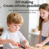 Cardboard Cutter Kids - Educational Roller Feature, Kids Cardboard Cutting Tools Detail, School Fort Castle Car Workshop Accessory, Crafts Making Gadget, Shop Classroom DIY Project view 4