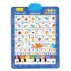 Bilingual Talking Wall Chart for Kids,English and Spanish Wall Chart for Kids,Talking English Learning Board for Children 3+ (Blue) view 1