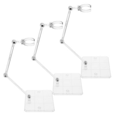 FUNOMOCYA 3Pcs Doll Model Display Stand Mannequin Figure Holder with Waist Support for Collectible and Poseable Figures Home or Retail Use