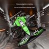 2-in-1 Rechargeable Dual-Mode Car Drone, Flying RC Car Drone, Dual Mode Remote Control Flying Cars Aircraft, Foam RC Quadcopters with LED Stunt Effects, Impact-Resistant Easy Control (Green11) view 2