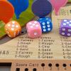 BPiYHUM Tabletop Dice Golf Game, Wooden Dice Golf Board Game for Desktop Play, Mini Golfs Table Games Strategy Set for Family Games Night, Portable Golfs Set for Adults and Friends view 4