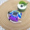 Cartoon Protective Case for Tamagotchi Paradise Game Console Protective Cover with Lanyard, Silicone Protective Case (Mixed Colors) view 2