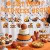 14Pcs March Basketball Party Decorations Basketball LET THE MADNESS BEGIN Banner Hanging Swirls March College Ball Games Sport Theme Party Supplies view 4