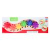 Toi-Toys Wooden Toy Caterpillar with Rotating Gears Rainbow view 1