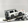 1/64 Scale Mini RC Crawler Truck, 2.4G Electric Climbing Car with LED Lights, RTR Hobby Grade Remote Control Vehicle for Adults and Enthusiasts Grey view 3
