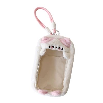 Doll Cases for Display - Figure Display Bag, Cylindrical PVC Plush Collectible Storage Bag, Hanging Dustproof Collector Pouch, Multi-Purpose Storage Bags | Protective Travel Pouch for Toys Keychains