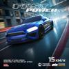 1/43 Scale 2.4G Full-Proportional Mini Electric RC Drift Racing Car Model with LED Lights (Gyro Version/Blue) view 2