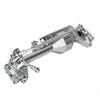 BeaxTurbo Racing Upgrades Parts CNC Aluminum7075 Front Axle housing& Steering Links Kitwith an Aluminum Cover(Does not Contain Internal Transmission Components) for Axial AXP8 Gilamon1/8 Silver view 3