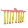 Pilipane Catching Stick Game Rechargeable Adjustable Speed Agility Hand Eye Coordination Training Toy with 8 Sticks Fun Interactive Reaction Game for Kids Adults Family Plastic EVA Material (Pink) view 2