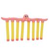 Pilipane Catching Stick Game Rechargeable Adjustable Speed Agility Hand Eye Coordination Training Toy with 8 Sticks Fun Interactive Reaction Game for Kids Adults Family Plastic EVA Material (Pink) view 3