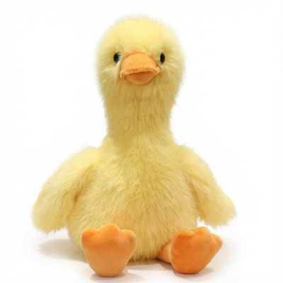Alwoligag Plush Duck Stuffed Animal - Ultra Soft & Huggable, 14 Inch Cuddly Duck Buddy for Boys & Girls, for Birthday/Christmas/Valentines Day (Yellow)
