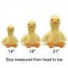 Alwoligag Plush Duck Stuffed Animal - Ultra Soft & Huggable, 14 Inch Cuddly Duck Buddy for Boys & Girls, for Birthday/Christmas/Valentines Day (Yellow) view 3