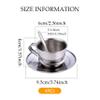 hhhlsl Kids Tea Set Heat-Resistant Stainless Steel Childrens Tea Set with 4 70ml Cup, 4 Saucer and Spoon for Girls and BoysKids view 3