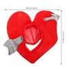 Mikinona Love Heart Shaped Hat Valentine'S Day Party Photo Prop Cupid Headdress for Women Couples Cosplay Accessory Fun Party Headwear view 2