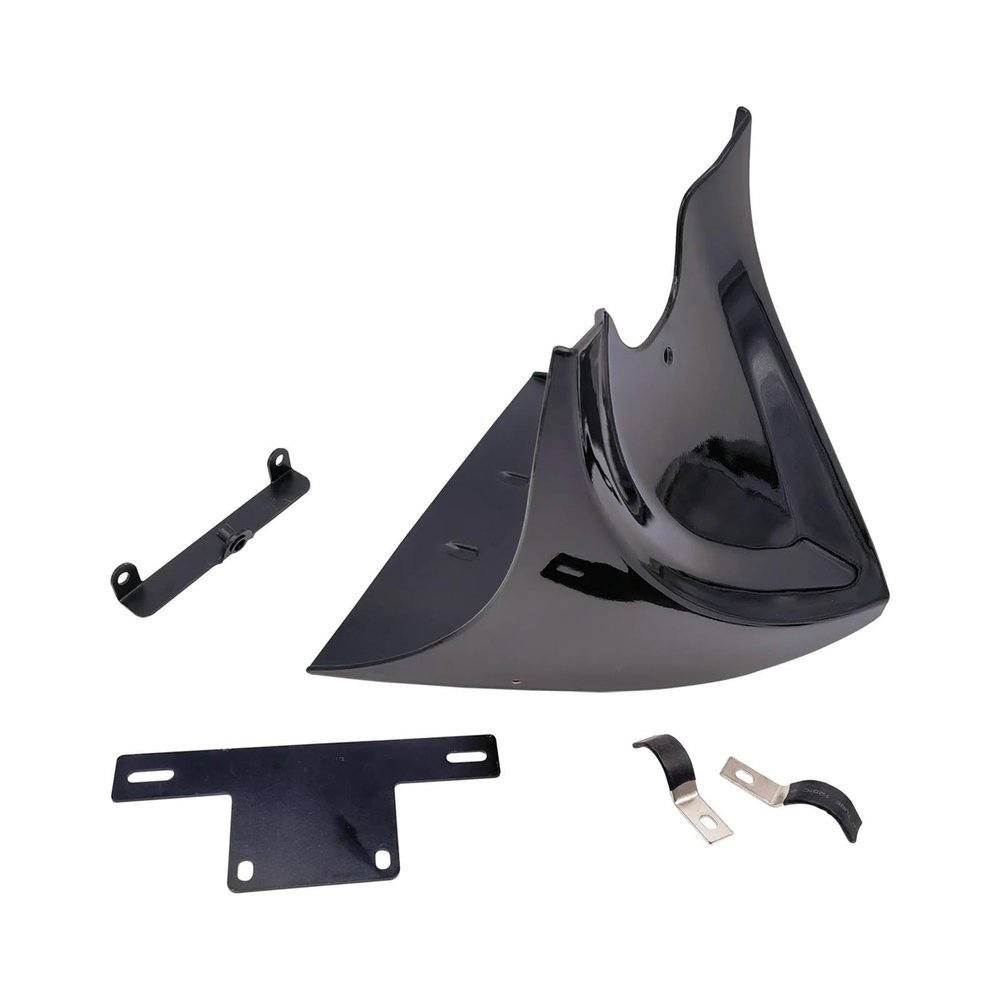 Motorcycle Chin Lower Front Spoiler Air Dam Fairing Cover for Har-ey Sportster 48 883 1200 2004-2018 for Fatboy Softail Touring