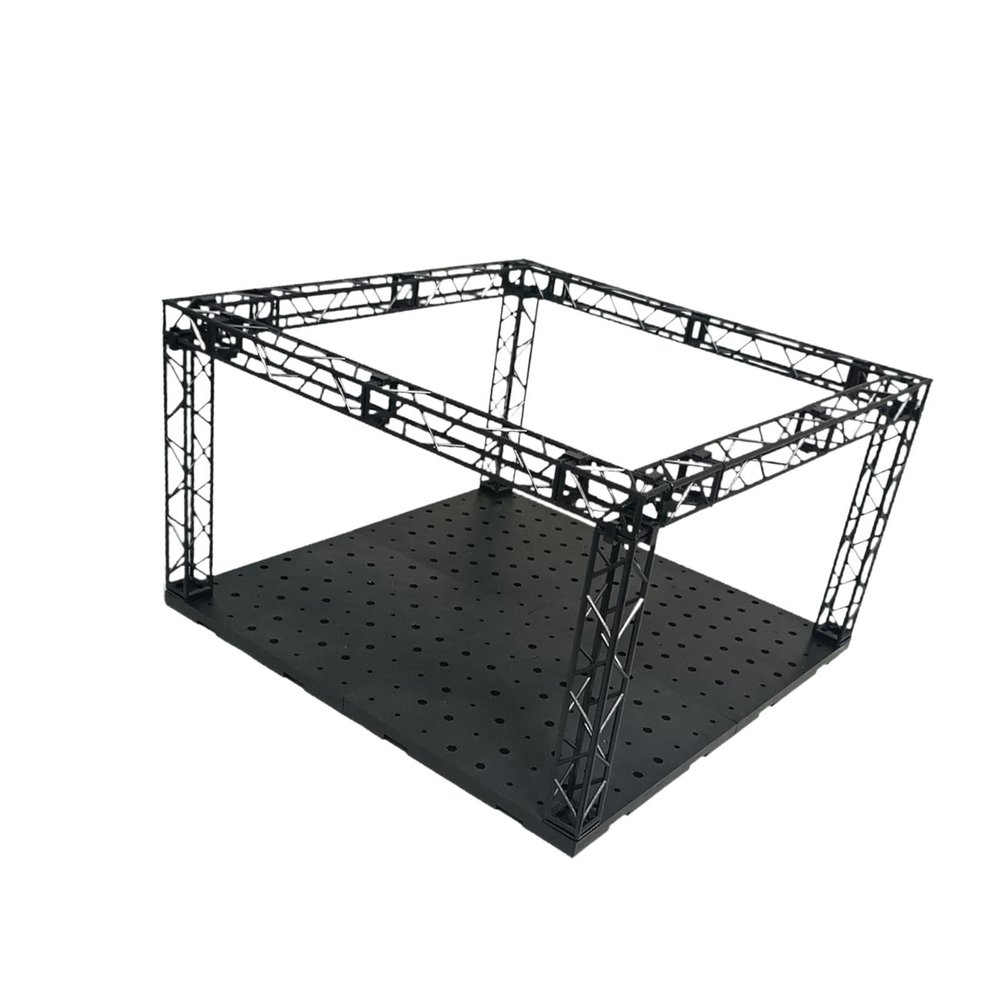 AlluraPet Buildable Model Display Stage Hangar Bay Garage Base Scene Accessories Repair Part Versatile Sturdy Modular Stand- Width 30 cm