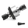 1/8 RC Car Differential Gearbox 35+8T Gear Ratio 1.1 Module Aluminum Alloy High Reliable Differential for RC Vehicles- Silver view 2