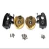 KEBEILEE CNC Upgrade Front Portal Box wit Brass Portal Cover for Axial AXP8 Gilamon2.2 1/8 (Black+Brass) view 2