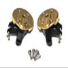 KEBEILEE CNC Upgrade Front Portal Box wit Brass Portal Cover for Axial AXP8 Gilamon2.2 1/8 (Black+Brass) view 3