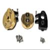 KEBEILEE CNC Upgrade Front Portal Box wit Brass Portal Cover for Axial AXP8 Gilamon2.2 1/8 (Black+Brass) view 4
