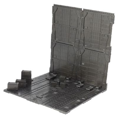HouseVibe Interlocking Base Stand for Model Builders - Modular Display Stand for Figures, Toys, and Model Parts - Storage Garage for Collectibles- Style I
