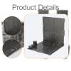 HouseVibe Interlocking Base Stand for Model Builders - Modular Display Stand for Figures, Toys, and Model Parts - Storage Garage for Collectibles- Style I view 3