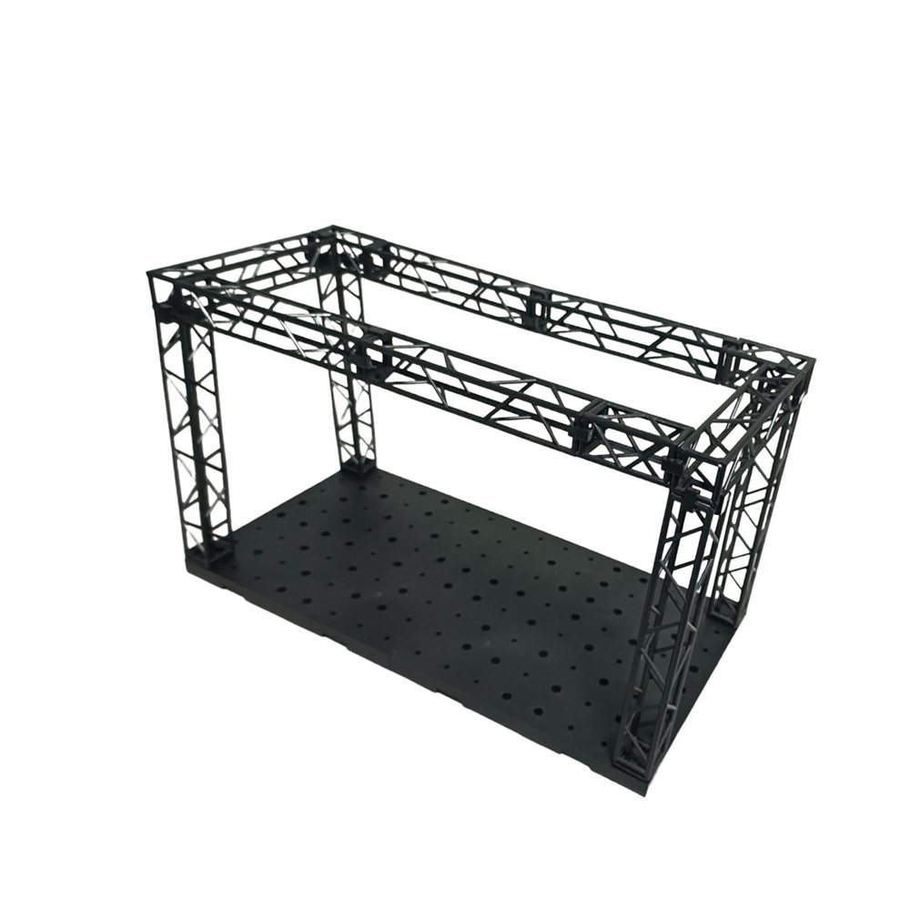 AlluraPet Buildable Model Display Stage Hangar Bay Garage Base Scene Accessories Repair Part Versatile Sturdy Modular Stand- Width 15 cm