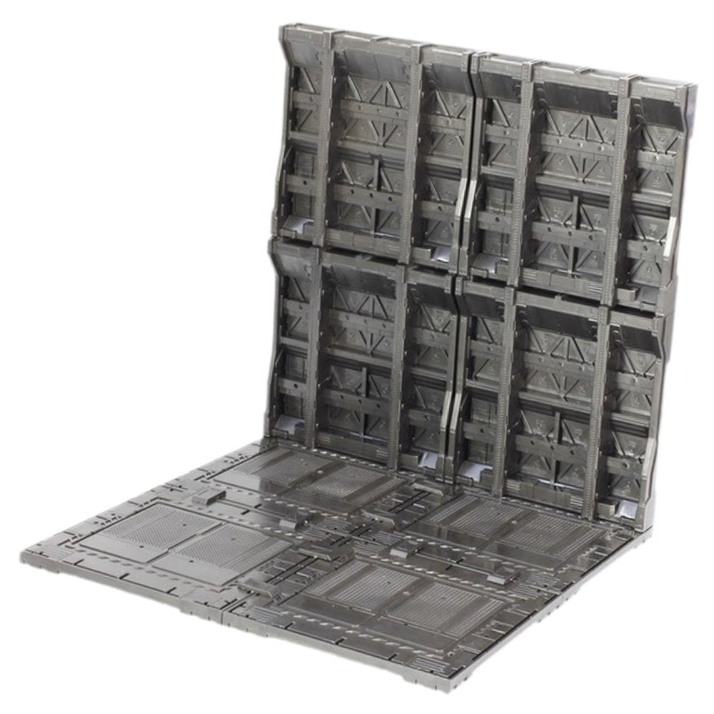 AlluraPet Interlocking Base Model Stand Builders Part Modelling Figure Display Stand Toy Storage Garage- Style B