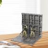 AlluraPet Interlocking Base Model Stand Builders Part Modelling Figure Display Stand Toy Storage Garage- Style B view 3