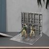 AlluraPet Interlocking Base Model Stand Builders Part Modelling Figure Display Stand Toy Storage Garage- Style B view 4