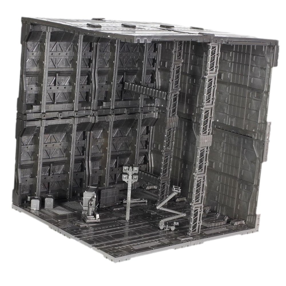 AlluraPet Interlocking Base Model Stand Builders Part Modelling Figure Display Stand Toy Storage Garage- Style E