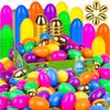 200 PCS 3.1" Fillable Easter Eggs Bulk with 6 Surprise Golden Eggs, Colorful Plastic Easter Egg Empty for Easter Egg Hunt Party Favors Kids Easter Basket Stuffers Fillers Classroom Prizes for Boy Girl view 1