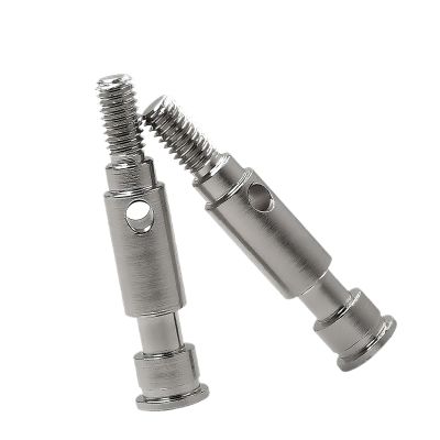 2Pcs Stub Axle Drive Shaft W269 Replacement Parts for 1/10 2WD Goron Series RC Car- Silver