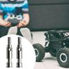 2Pcs Stub Axle Drive Shaft W269 Replacement Parts for 1/10 2WD Goron Series RC Car- Silver view 4
