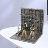 AlluraPet Interlocking Base Model Stand Builders Part Modelling Figure Display Stand Toy Storage Garage- Style F view 3
