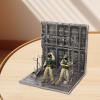 AlluraPet Interlocking Base Model Stand Builders Part Modelling Figure Display Stand Toy Storage Garage- Style F view 4