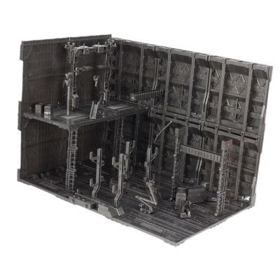 AlluraPet Interlocking Base Model Stand Builders Part Modelling Figure Display Stand Toy Storage Garage- Style H