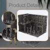 AlluraPet Interlocking Base Model Stand Builders Part Modelling Figure Display Stand Toy Storage Garage- Style H view 2